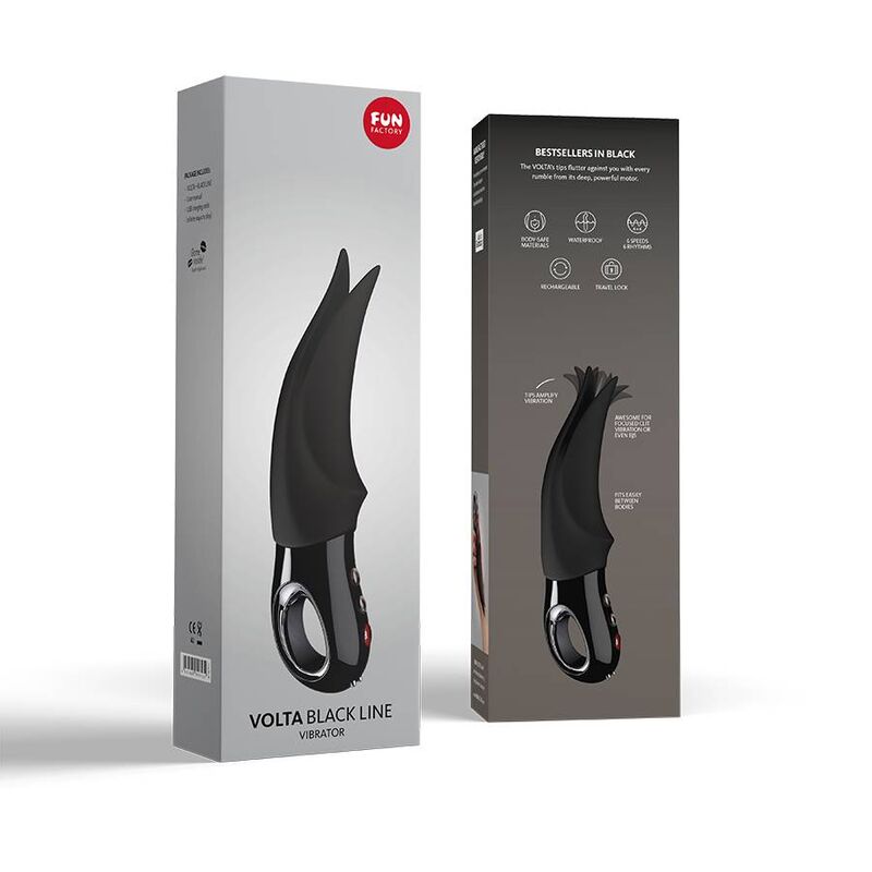 Volta Black Line Clitoral Vibrator
