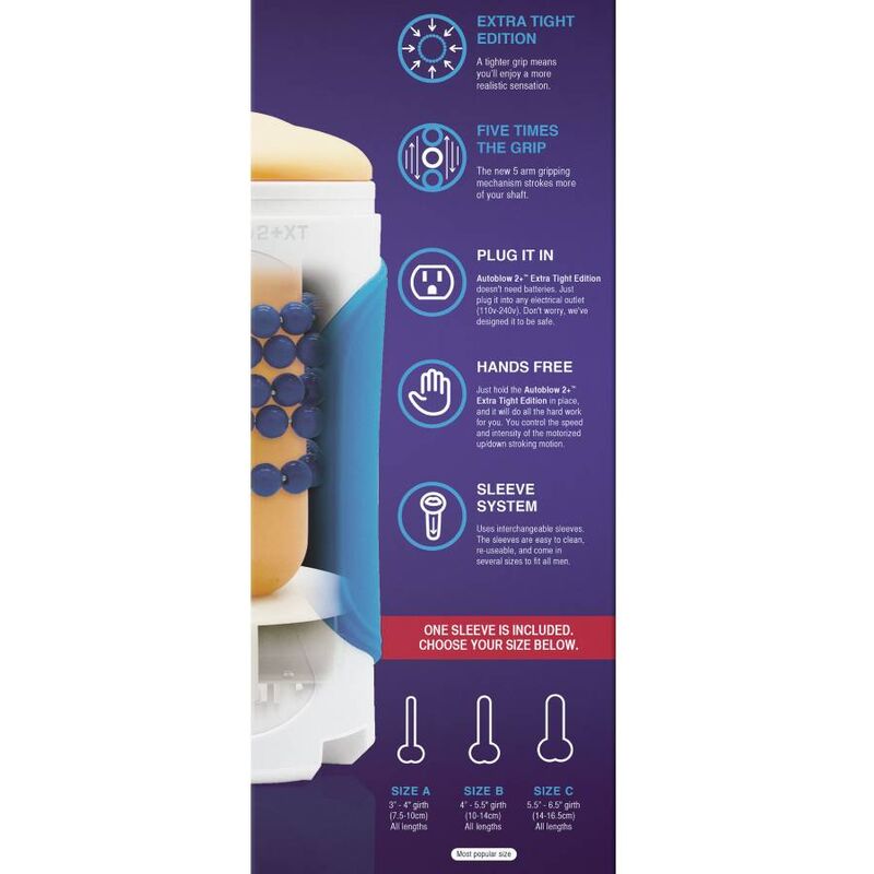 2+ xt machine size a