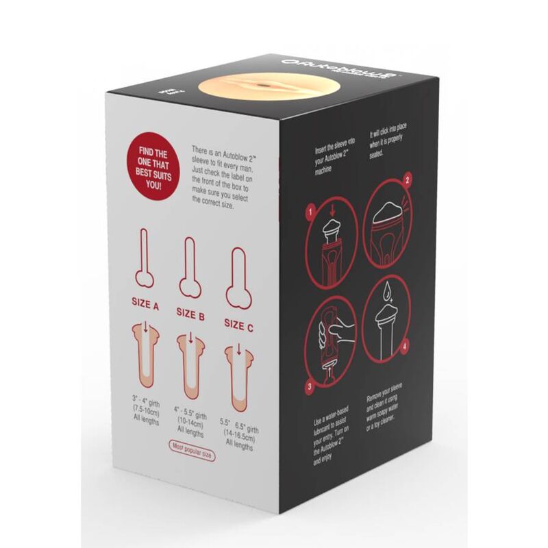 2+ vagina sleeve size c