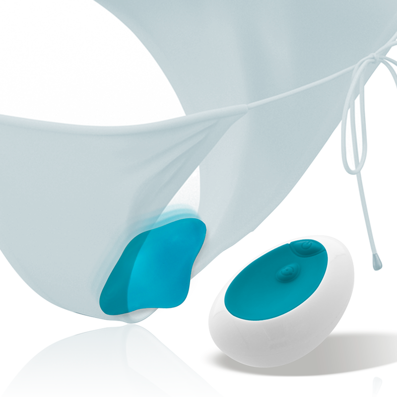 Samantha panty remote control blue