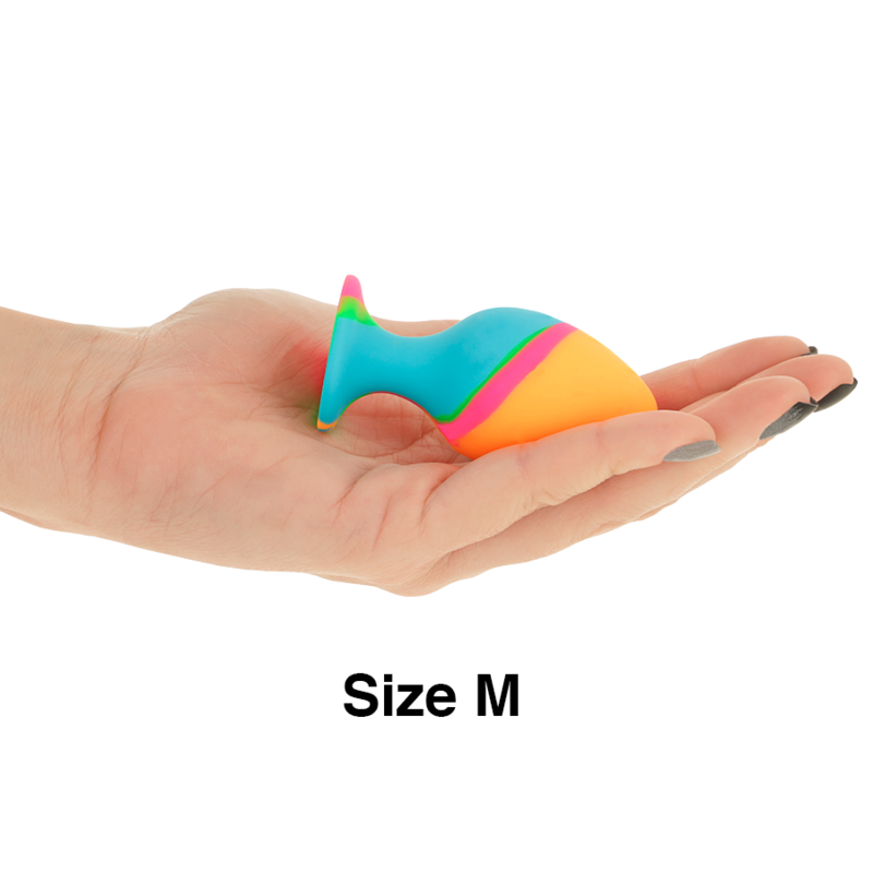 Set of multi-colored silicone stoppers