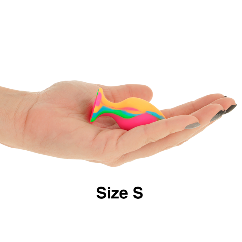 Set of multi-colored silicone stoppers