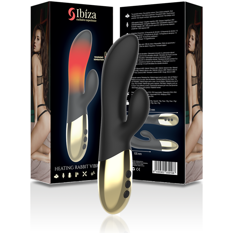 IBIZA - RABBIT HEATING VIBRATOR