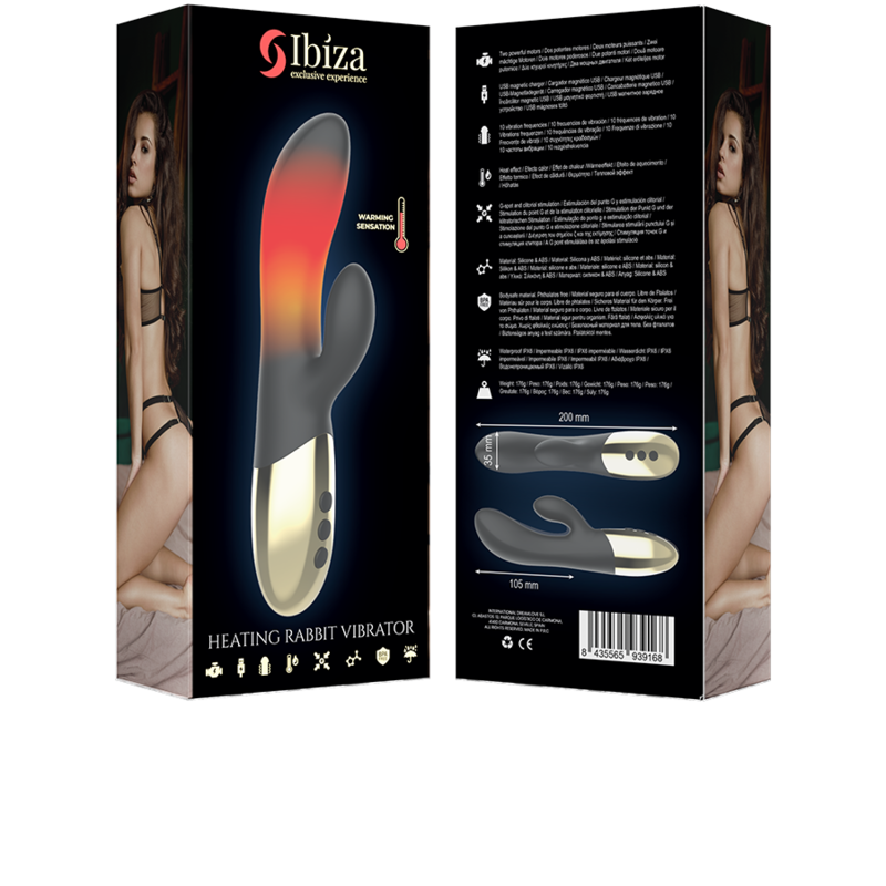 IBIZA - RABBIT HEATING VIBRATOR