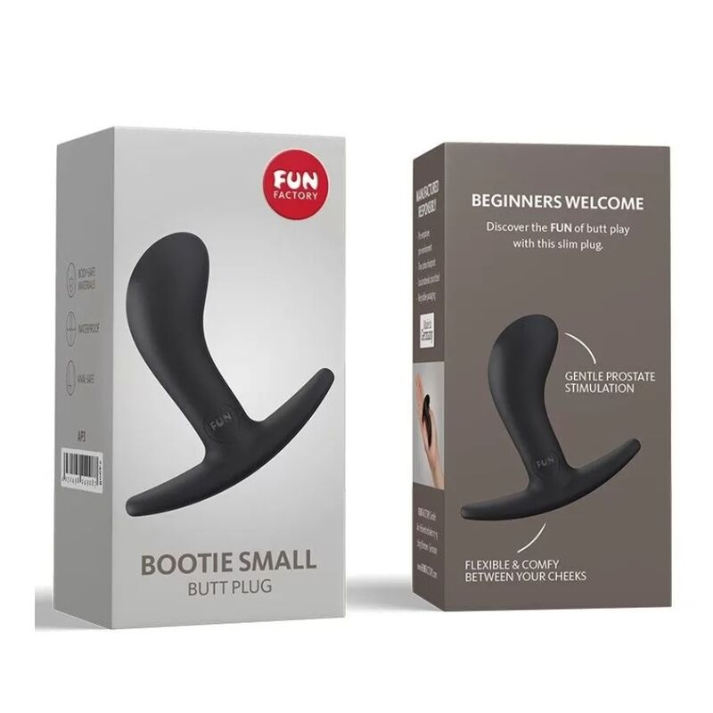 Bootie anal plug small black