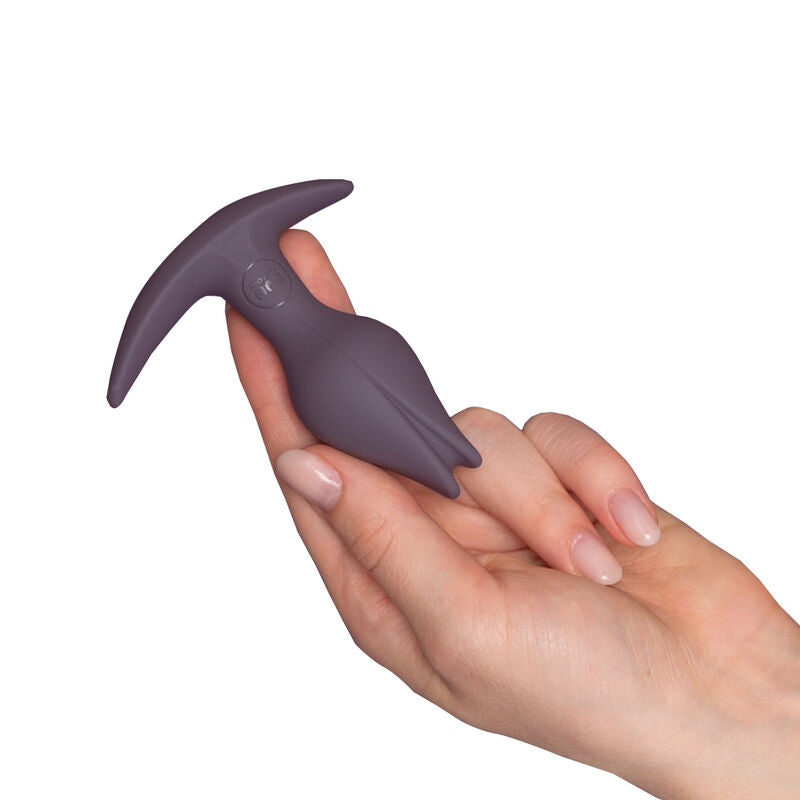 Bootie fem female butt anal plug dark taupe