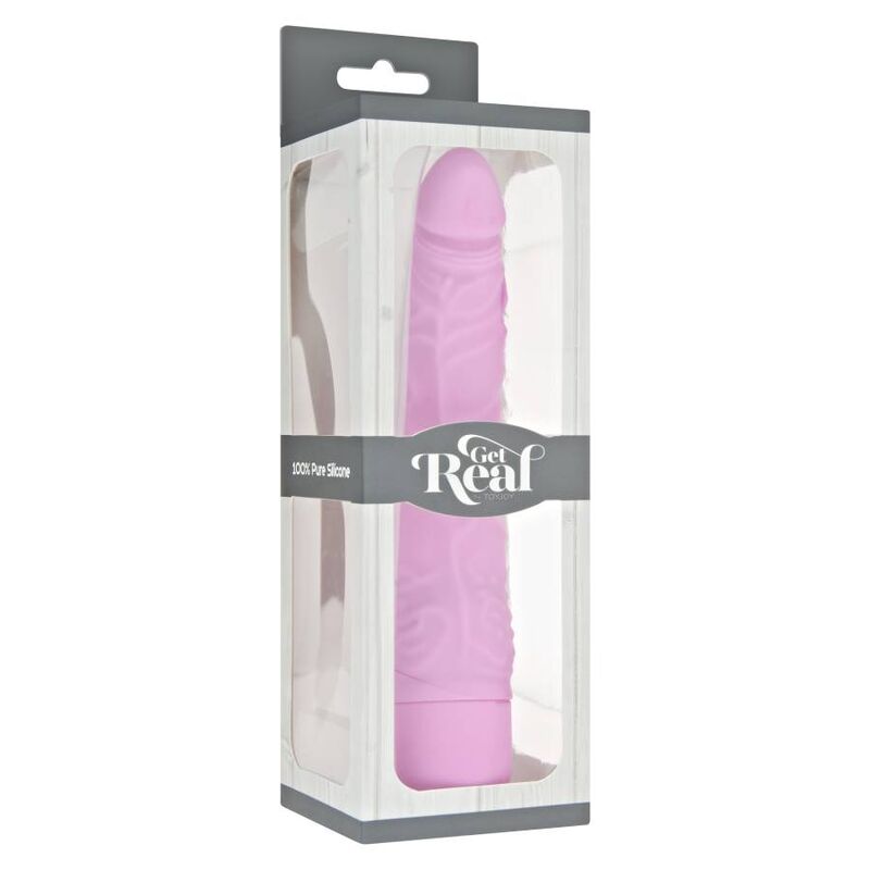 Classic slim pink vibrator