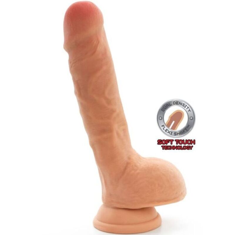 25.5cm Dual Density Dildo Skin Balls