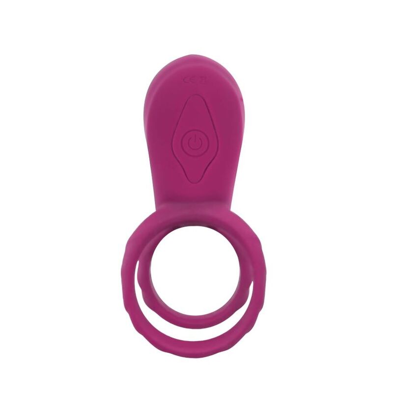 Fuchsia couples stimulator ring