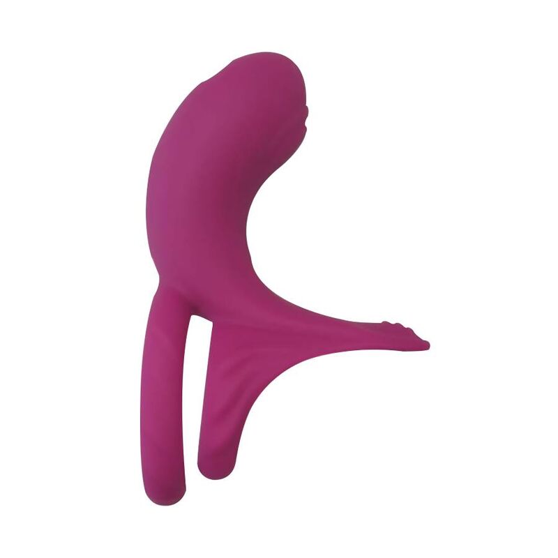 Fuchsia couples stimulator ring