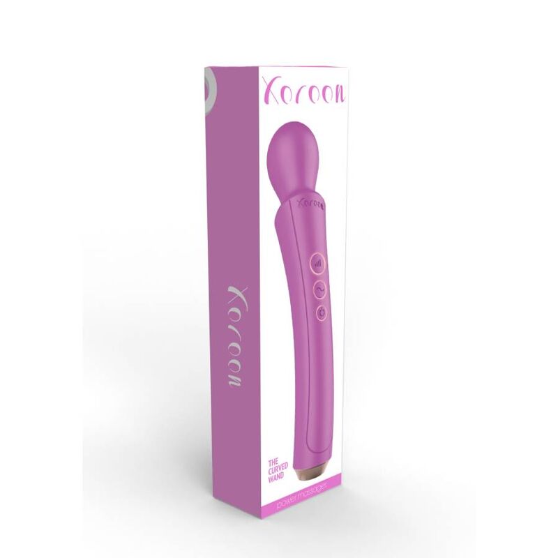 The fuchsia curved wand