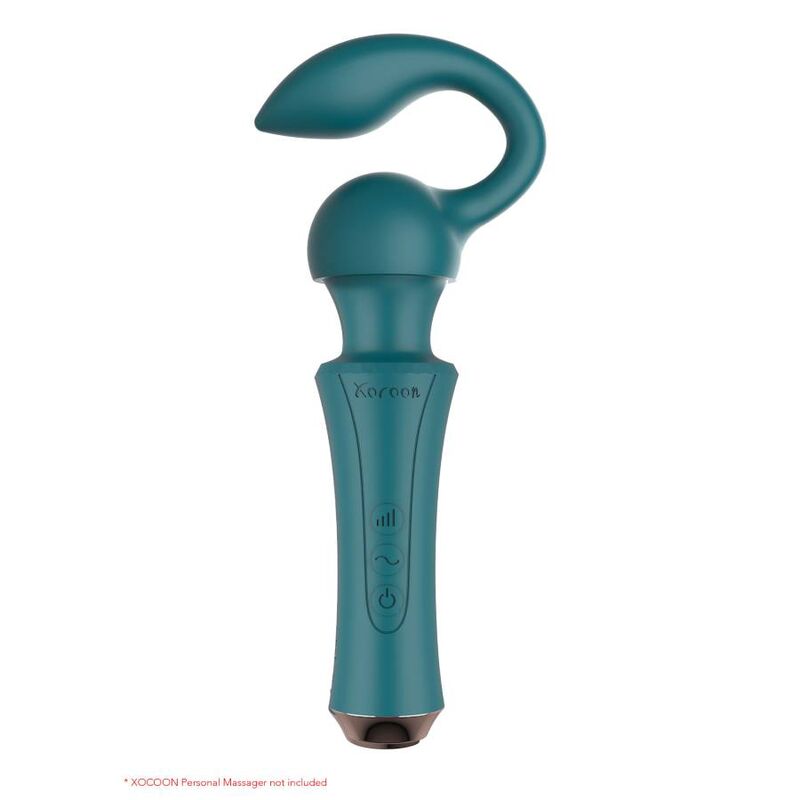 Green personal massager accessories
