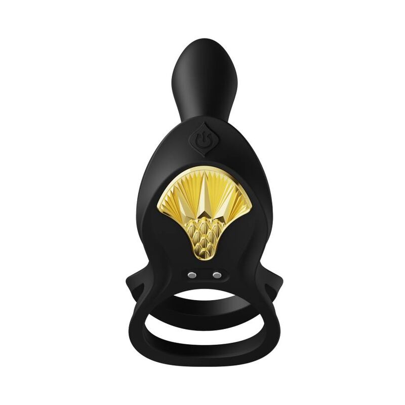 Bayek Black Couple Vibrating Ring