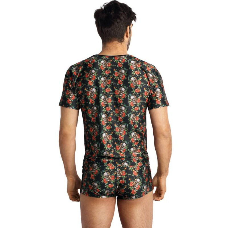 T-Shirt Homme Power Maille Élastique Près du Corps 4 Tailles - Anais Men