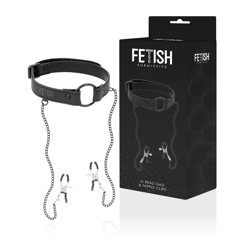 FETISH SUBMISSIVE - BILLON RING WITH TELEMON CLIPS