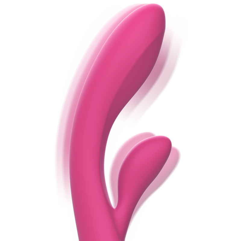 Luigi Rabbit Vibrator Liquid Silicone Pink