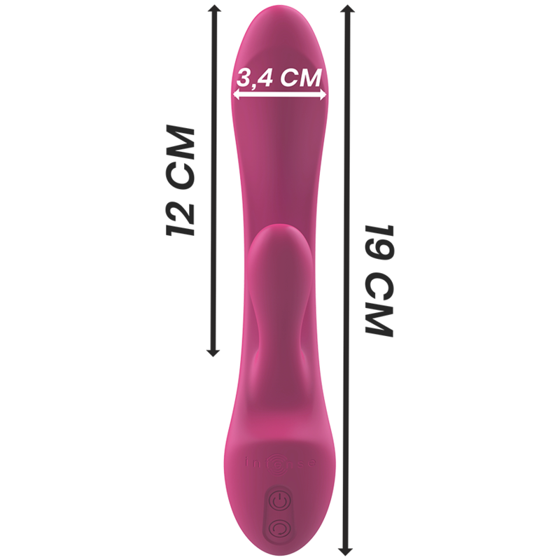 Luigi Rabbit Vibrator Liquid Silicone Pink