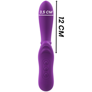 Harry flexible vibrator with purple tongue