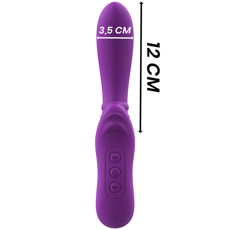 Harry flexible vibrator with purple tongue