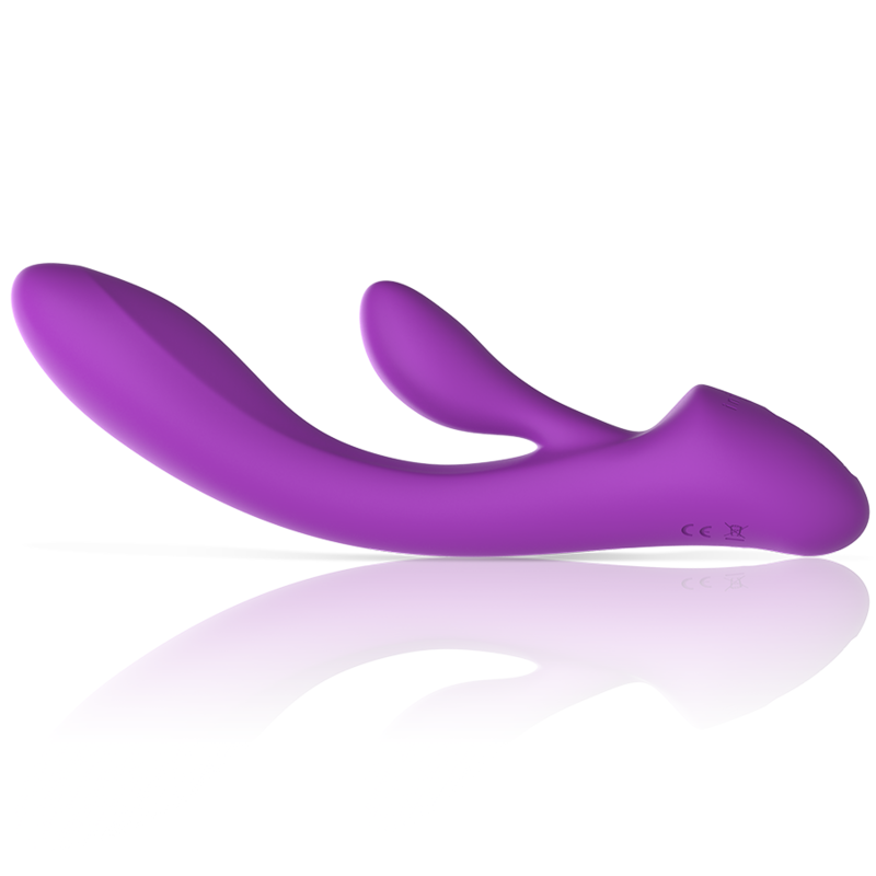 Luigi rabbit vibrator liquid silicone purple
