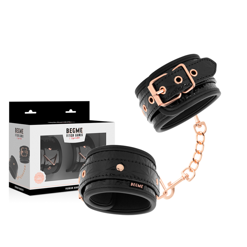 Black edition premium handcuffs