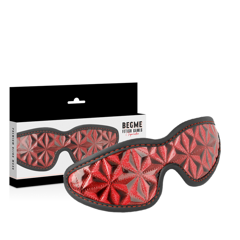 Premium Blind Mask Red Edition with Neoprene Lining