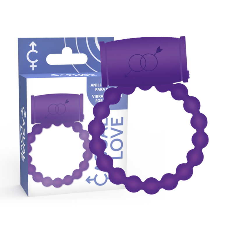 Couple vibrator ring 25 purple