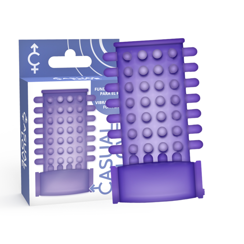 Lilac Vibrator Penis Cover