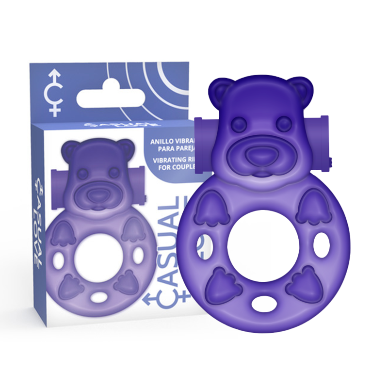 Vibrator ring 26 lilac bunny
