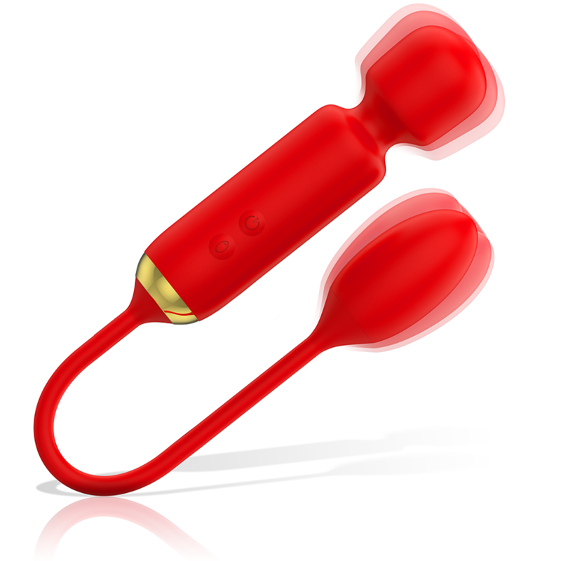 Toscana Double Pleasure Wand + Vibrating Egg