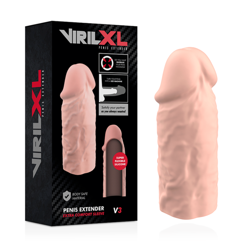 Natural Liquid Silicone Penis Extension v3