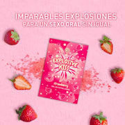 Strawberry Explosive Candies