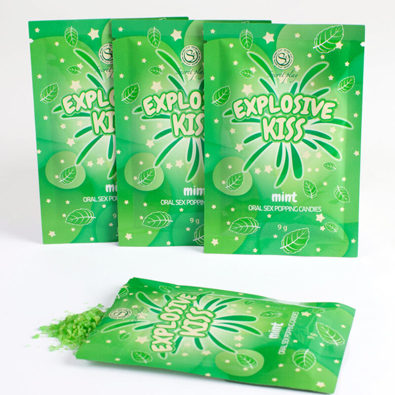 Explosive mint candies