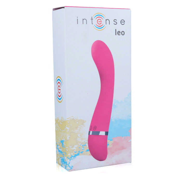 Luxury pink silicone leo vibrator