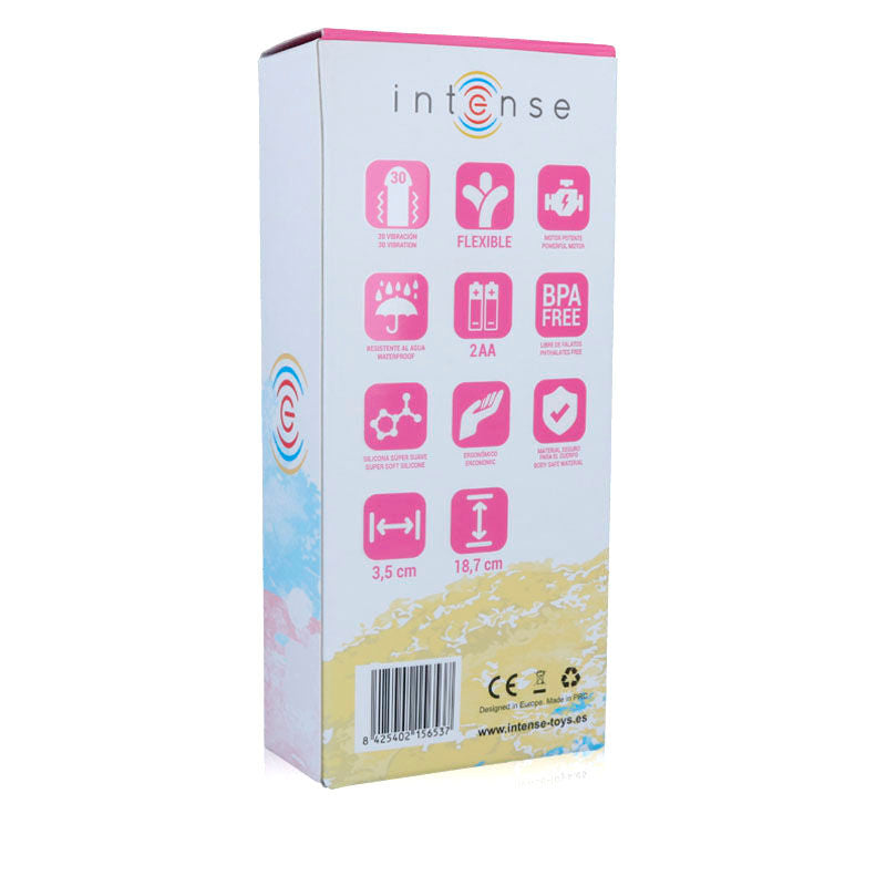 Luxury pink silicone leo vibrator