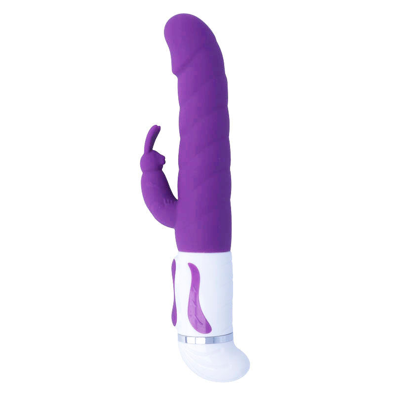 Lilac silicone rotator bobble vibrator