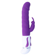 Lilac silicone rotator bobble vibrator