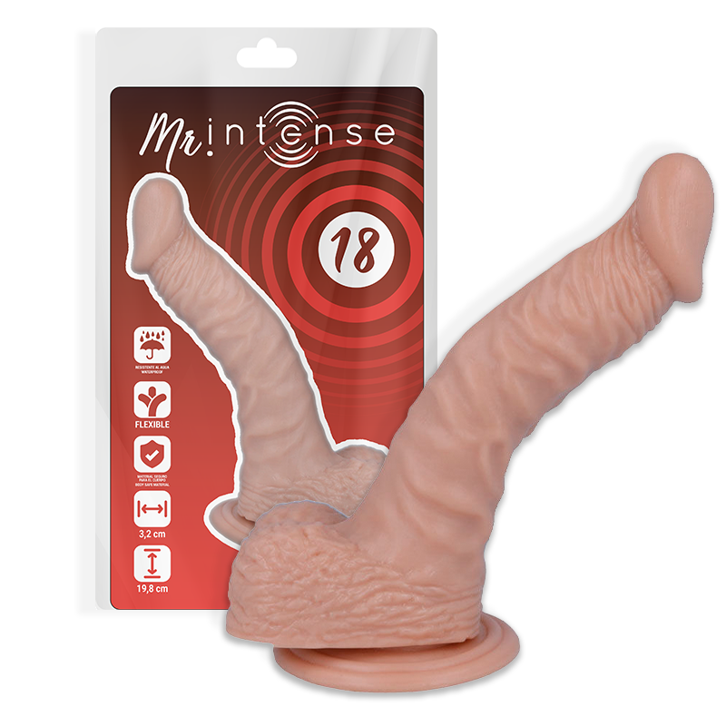 18 realistic penis 19.8 cm -o- 3.2 cm