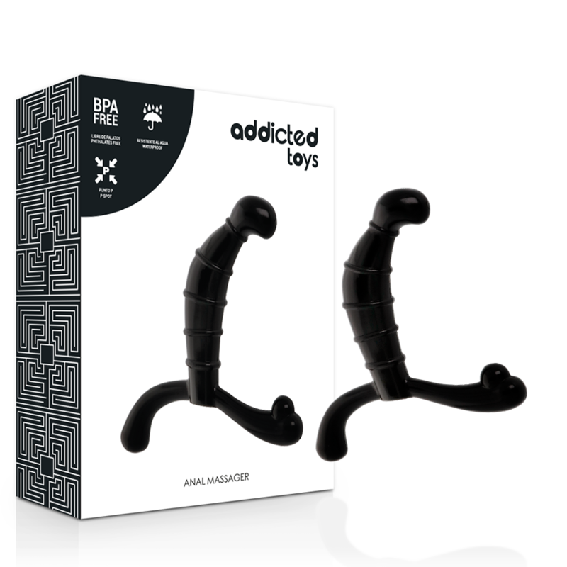 ADDICTED TOYS - ANAL PLEASURE BLACK PROSTATE