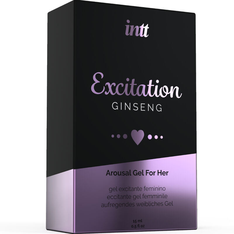 Stimulating and exciting gel activator of intimate heat sexual desire