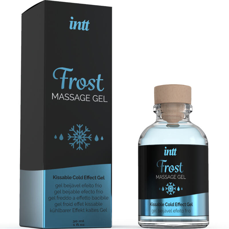 Mint-flavored massage gel with intense cooling effect