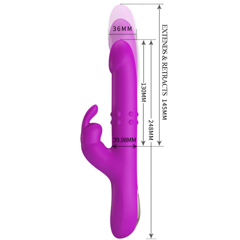 Reese's Purple Rotating Vibrator