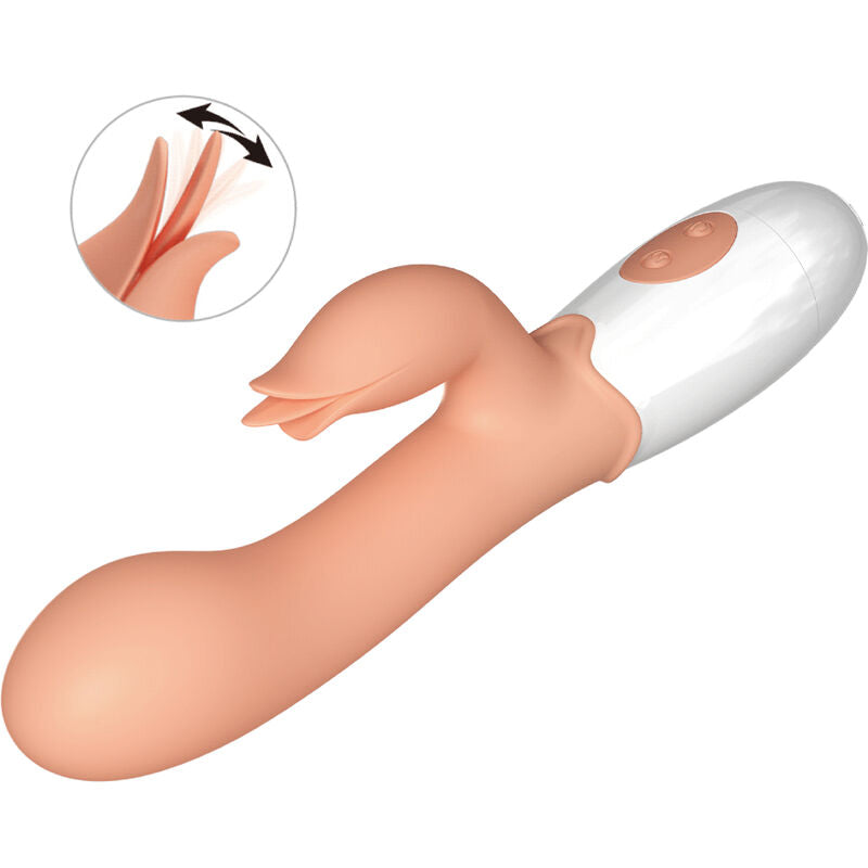 Bloody Mary vibrator with stimulator