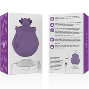 Violet cl toris stimulator 10 vibrations lilac