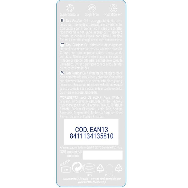 2 in 1 massage &amp; pleasure Thai passion 200 ml