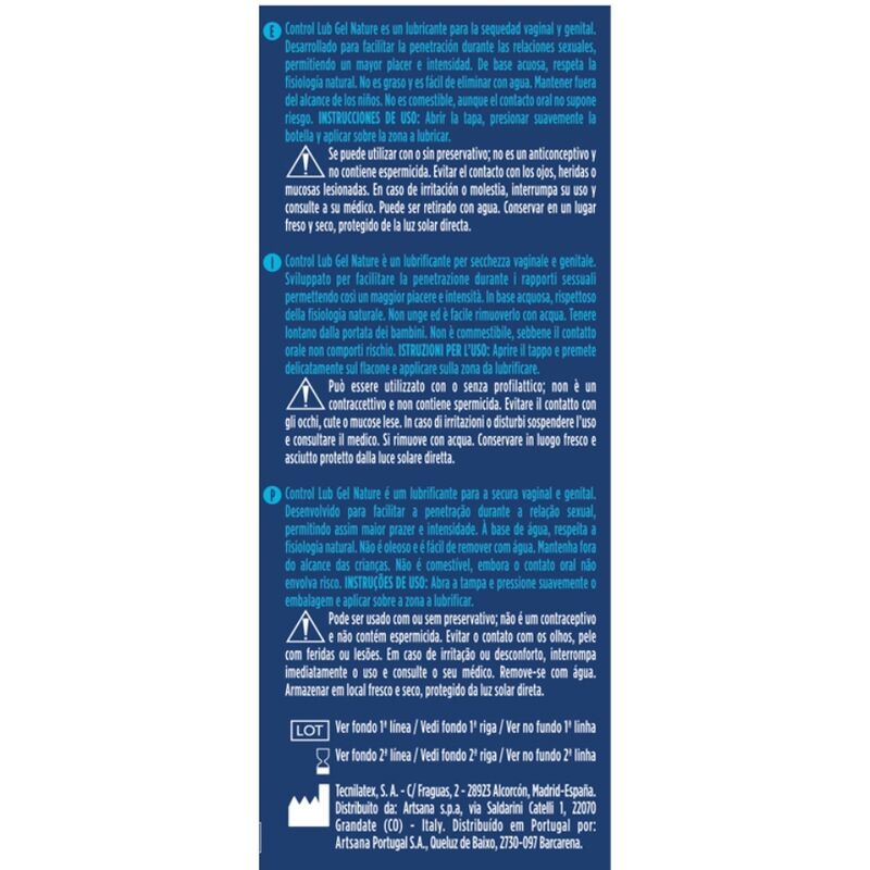 Natural Lubricating Gel Lub 75 ml