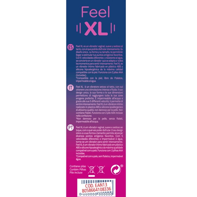 CONTROL - FEEL XL VIBRATING BALL