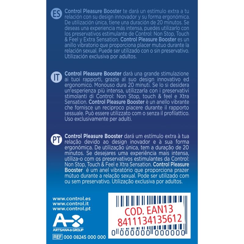 Pleasure booster vibrating ring