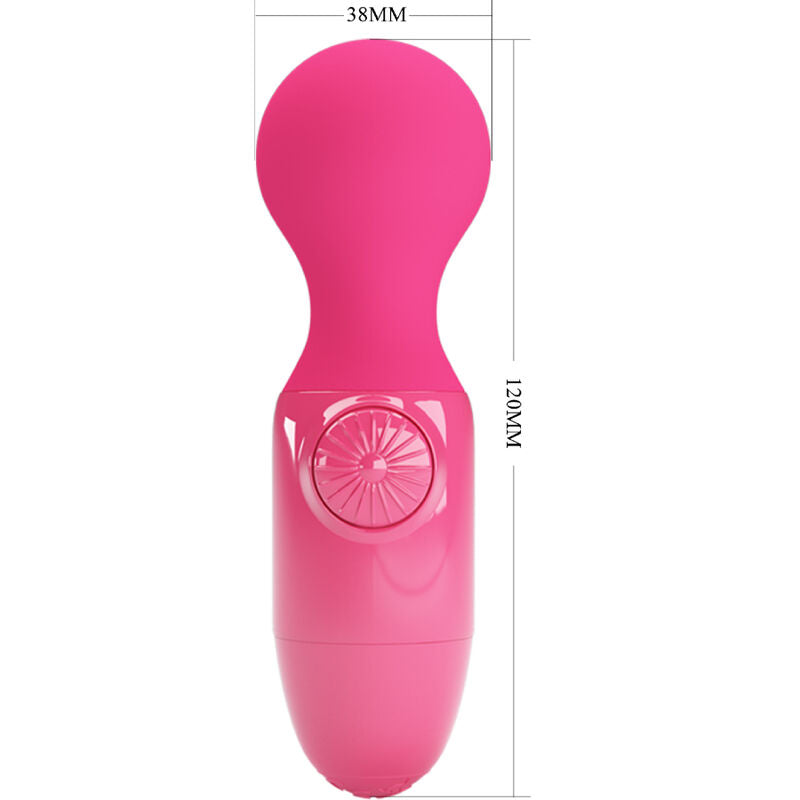 Mini magenta personal massager