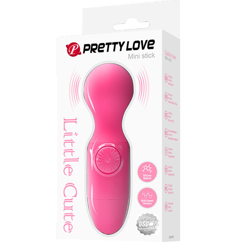 Mini magenta personal massager